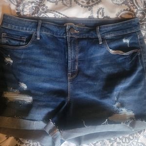 Old Navy High rise denim shorts